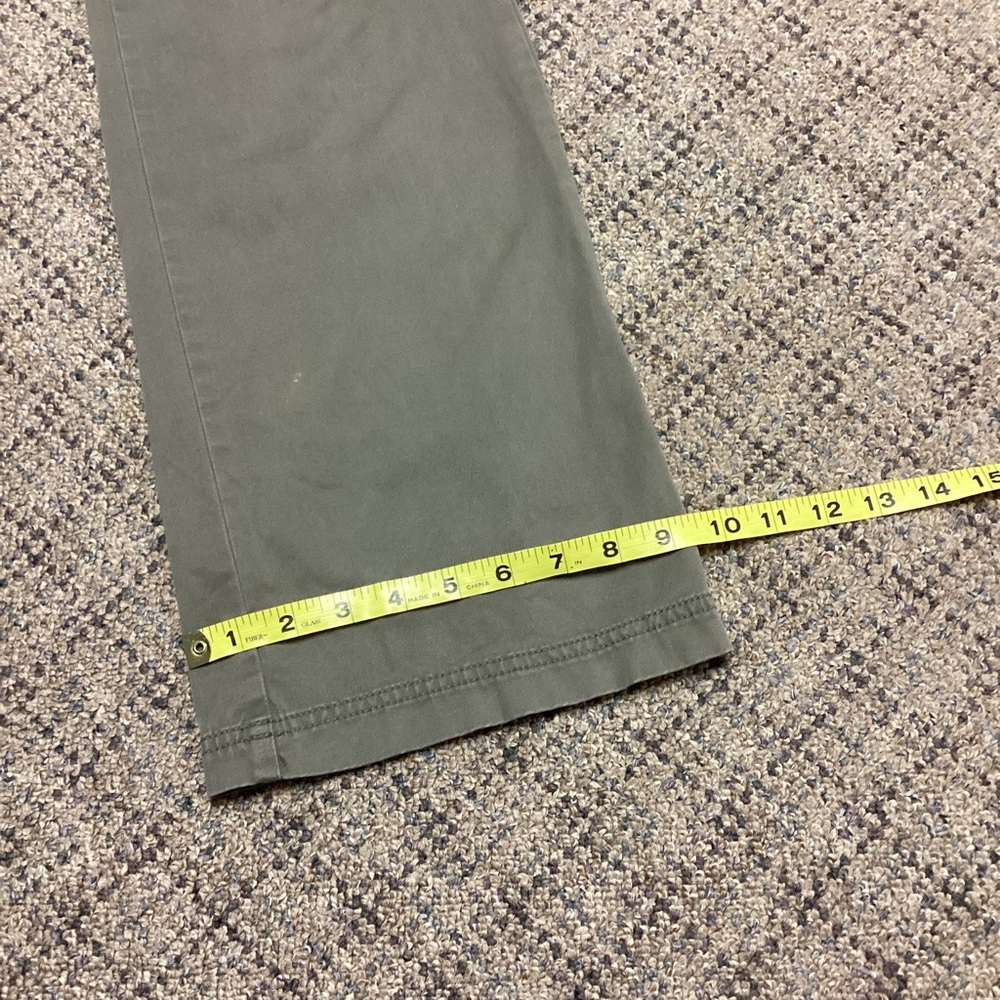 Dockers Favorite Fit Olive Army Green Twill Chino Pants * Size 4 - Picture 9 of 16